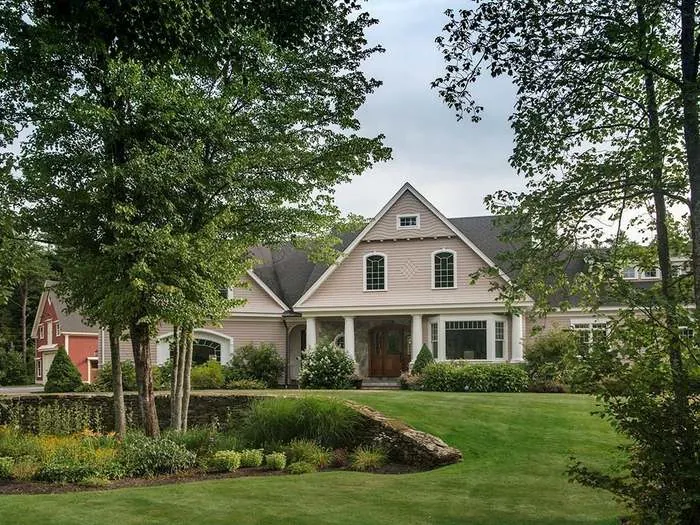 Scarborough estate framed by mature trees and gardens